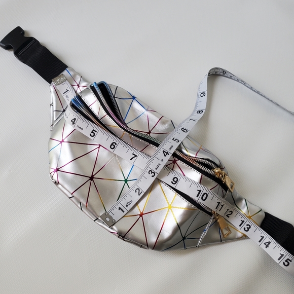 Iridescent Fanny Pack Waist or Crossbody Bag - Picture 4 of 5